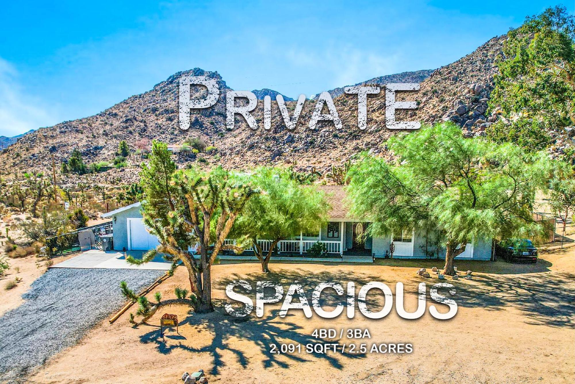 Epic Views, Huge House, Acres Of J-Trees To Explore, Hot Tub, Pool, Ac, And Mini-Golf Joshua Tree Exterior photo